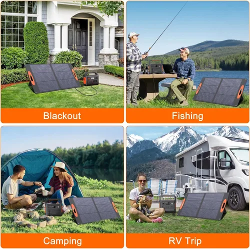 Miniatura 8 de SOKIOVOLA N-Type 16BB 100W Panel Solar Portátil Plegable 18V Mono ETFE, Panel Solar Plegable de Alta Eficiencia del 25% IP68 Impermeable para 100