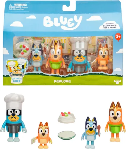 Miniatura 9 de Figuras de Super Fan de Bluey para Niños Pequeños, Juego de 11 Personajes con Figuras Exclusivas, Incluye Figuras para Niños Pequeños de Bluey