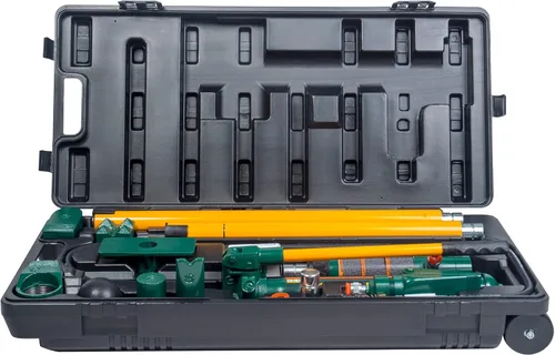 Miniatura 2 de Omega Pro Kit de reparación de colisión hidráulica - Carrocería portátil de 10 toneladas para reparación de carrocería de automóvil, garaje