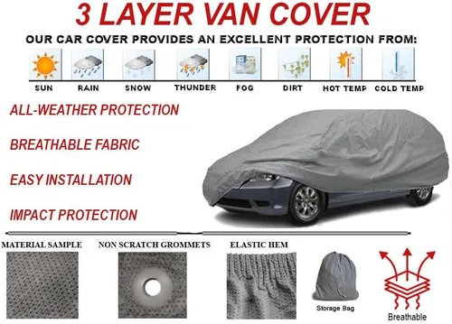 Miniatura 2 de Cubierta para todo tipo de clima para mini Van y auto, apto para Honda Odyssey
