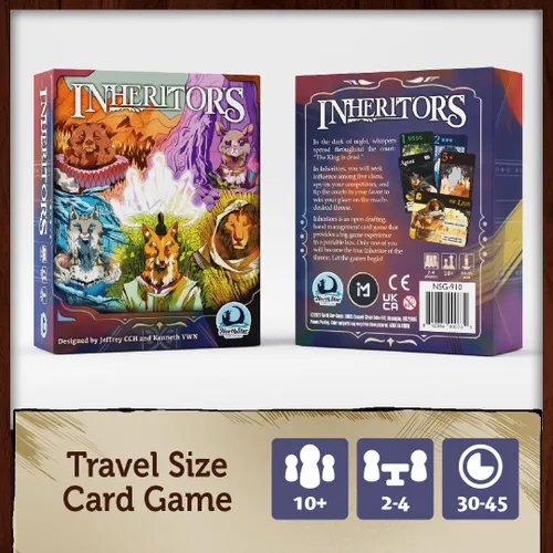 Miniatura 2 de North Star Games Juego de mesa de herederos Juego de cartas de gestión de manos competitivo para familias y adultos Claim the Throne 2-4