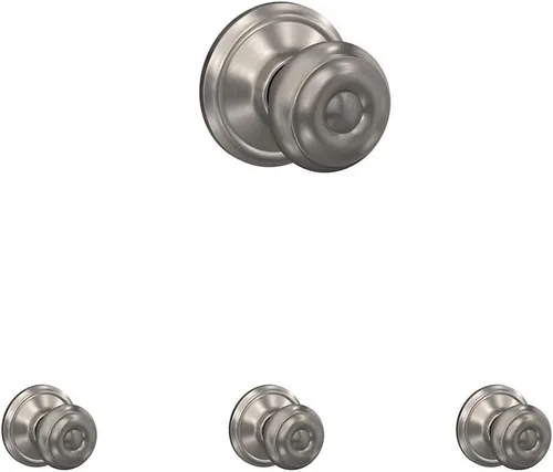 Miniatura 58 de SCHLAGE Lock Company F10GEO625ADD Colección Addison SCHLAGE - Pomo de paso, cromo brillante Cromado brillante