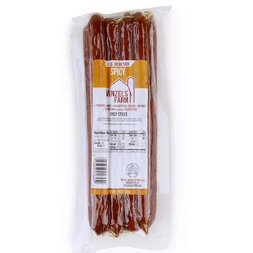 Miniatura 9 de Wenzel's Farm Palitos de carne de res │Apoya estilos de vida activos │ Sabrosos, ahumados naturalmente │ Alto en proteínas, bajo en carbohidratos │