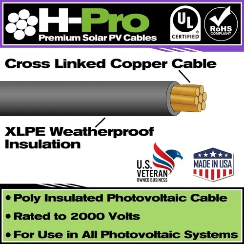 Miniatura 5 de Cables de extensión solar de 10 AWG de 35 pies con conectores macho y hembra, 2000 V, resistente a la intemperie, certificación UL, cumple con RoHS