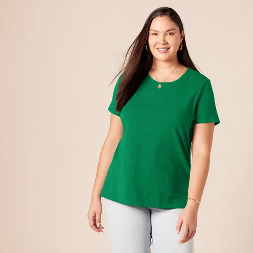 Miniatura 208 de Amazon Essentials Women's Regular-Fit Short-Sleeve Crewneck T-Shirt