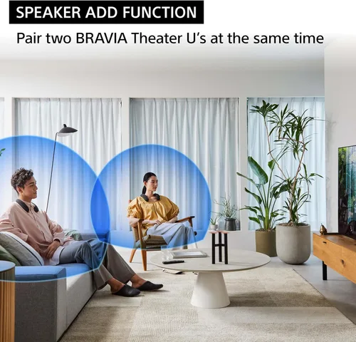 Miniatura 7 de Sony 65 pulgadas mini LED QLED 4K Ultra HD TV BRAVIA 9 Smart Google TV BRAVIA teatro U inalámbrico portátil TV altavoz
