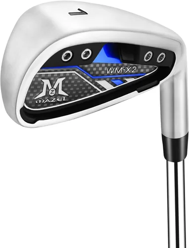 Miniatura 19 de MAZEL WM-X1/2 Hierros individuales para palos de golf para hombres 1,2,3,4,5,6,7,8,9, Pitching Wedge, Approach Wedge, Sand Wedge con ejes