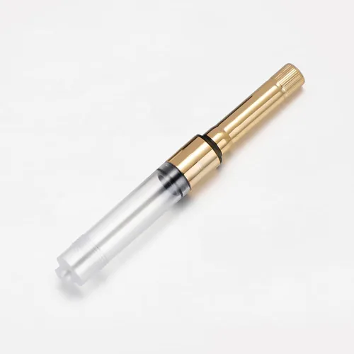 Miniatura 3 de Jinhao 9019 - Pluma estilográfica #8 de punta media, color negro con clip dorado, bolígrafo de escritura de resina de gran tamaño con convertidor