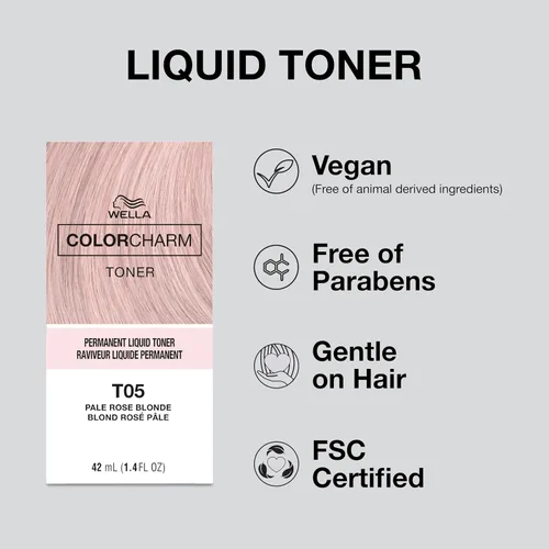 Miniatura 6 de COLORCHARM Permanent Liquid Hair Toners Neutralize Brass Healthy-Looking Blondes Tones Vegan & Free of Parabens T15 Rubio Beige Pálido
