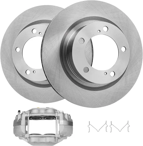 Miniatura 13 de Detroit Axle - Kit de freno delantero para Hyundai Elantra 17-20, 16-21 Tucson, 17-22 Kia Sportage, rotores de freno de disco pastillas de freno
