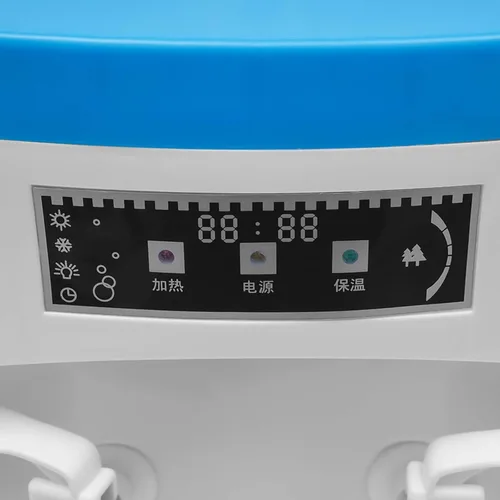 Miniatura 7 de Enfriador de agua de carga superior con agua fría caliente y temperatura ambiente, dispensador de agua para oficina en casa, dormitorio, dispensador