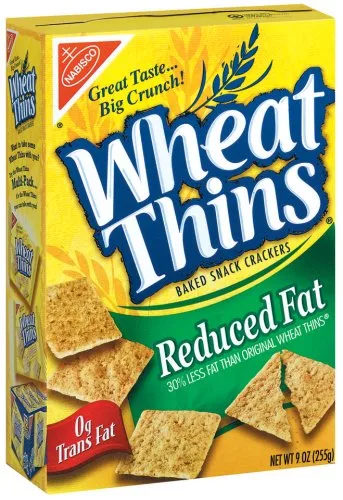 Miniatura 2 de Wheat Thins - Galletas horneadas con grasa reducida, 9 onzas