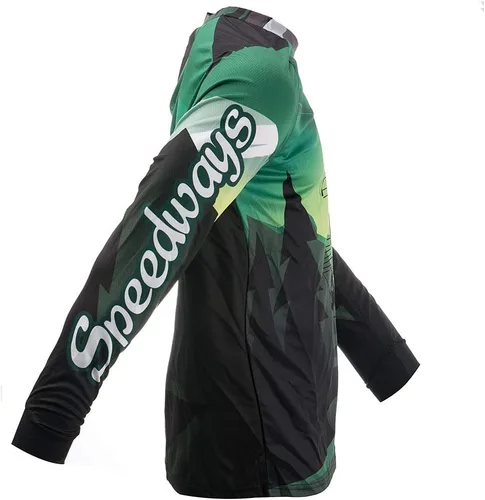 Miniatura 4 de JPOJPO Camiseta de ciclismo para hombre, camiseta de manga larga, para bicicleta de montaña, motocicleta, ropa anti-UV