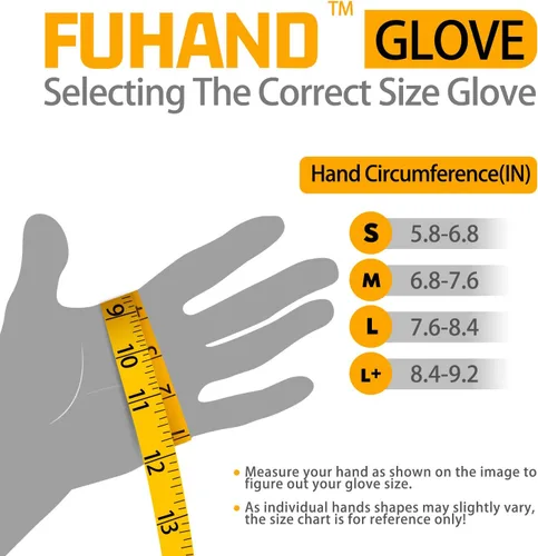 Miniatura 6 de Guantes de acolchado para costura de movimiento libre, guantes diseñados para acolchar, manualidades, costura (pequeño, 1 par)