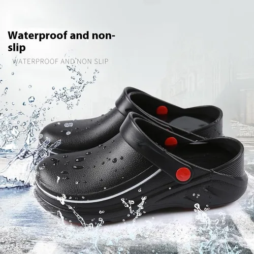 Miniatura 5 de Zapatos de trabajo antideslizantes para hombre y mujer - Enfermería - Zapatos de chef - Enfermeras - Zuecos para el trabajo - Impermeable