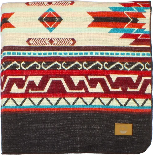 Miniatura 8 de Manta azteca inca, tamaño Queen, manta King Estilo bohemio navajo del suroeste de la India Funda nativa para campamento, ropa de cama, sofá