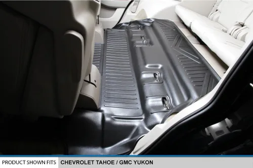 Miniatura 2 de SMARTLINER Alfombrillas de piso de ajuste personalizado de tercera fila para Cadillac Escalade 2015-2020