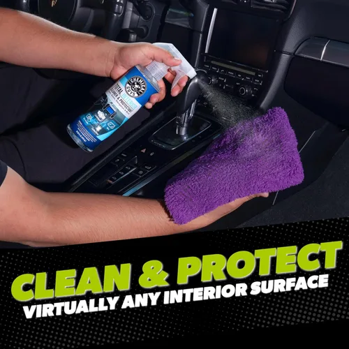 Miniatura 4 de Chemical Guys Kit de limpieza para automóvil, con jabón de lavado de autos, limpiador de ruedas, interior total, guante de lavado de autos, kit