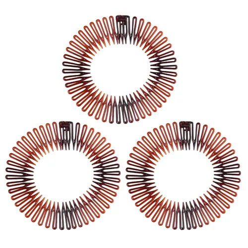 Miniatura 9 de Soft 'N Style Diademas flexibles elásticas para mujeres (3 unidades, color negro)