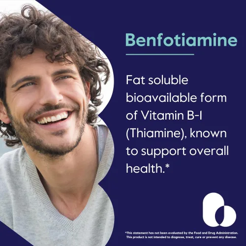 Miniatura 2 de BESTVITE Benfotiamina 150 mg (360 cápsulas vegetarianas) (120 x 3) - Sin estearatos - Sin dióxido de silicio - Vegano - Sin OMG - Sin gluten