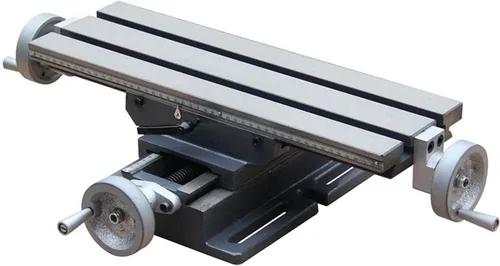 Miniatura 3 de KAKA INDUSTRIAL TC-18-2 Mesa de trabajo cruzada de trabajo multifunción Mesa de trabajo multifuncional, 10 × 4.7 pulgadas Compuesto pesado Cruz