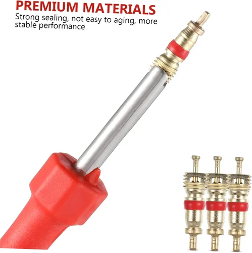 Miniatura 8 de DECHOUS Kit de reparación de neumáticos de 32 Uds., herramienta práctica de extracción de núcleos, kit de reparación de rueda de aleación