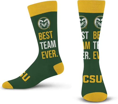 Miniatura 44 de For Bare Feet NCAA Unisex Best Team Ever Crew Sock Ncaa