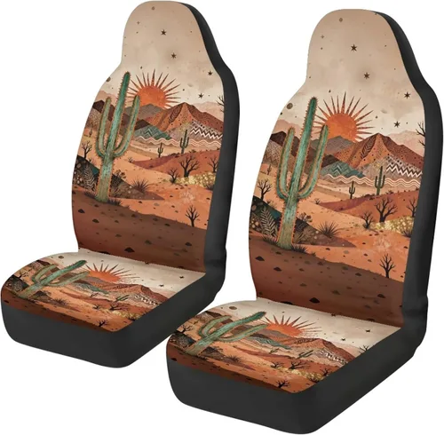 Miniatura 29 de 250 Years Car Seat Covers Set of 2 Eagle Flag Car Seat Cover Protector Front Seats Patriotic Auto Interior Accessories Stretch Polyester Fabric