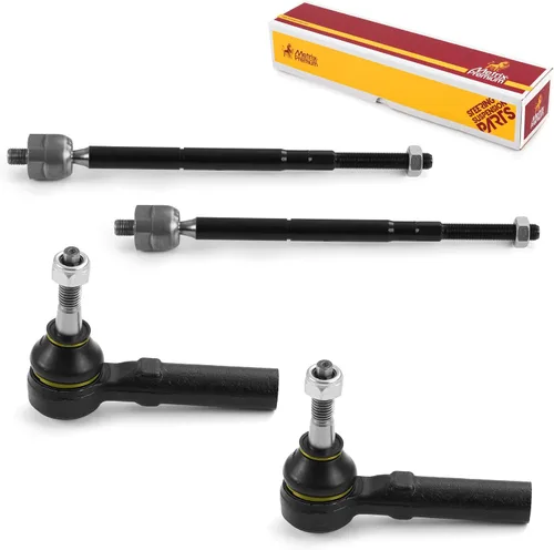 Miniatura 17 de Metrix Premium Chassis Parts - Juego de 4 barras de acoplamiento interior y exterior para Audi A3 15-16, Seat Leon 06-20 (México), 09-17 Volkswagen