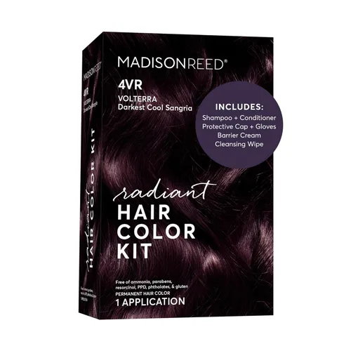 Miniatura 30 de Madison Reed - Kit de color de cabello radiante, tinte permanente para el cabello, 100 % cobertura de canas, sin amoníaco, castaño Catania 5NGM