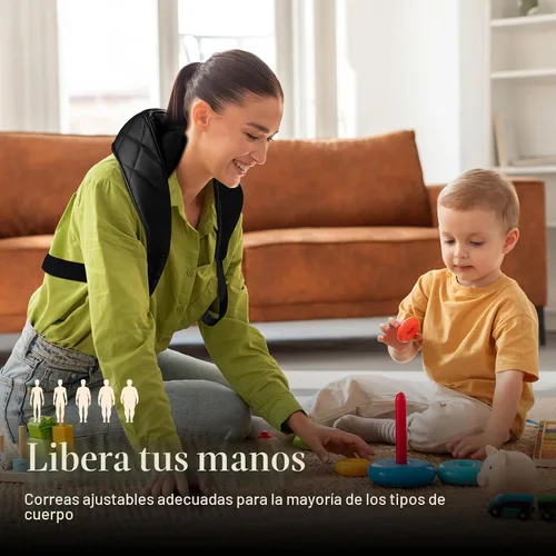 Miniatura 5 de CuPiLo Masajeador de cuello inalámbrico con calor, masajeador de hombros 4D elegible para HSA Store FSA para aliviar el dolor de tejido profundo