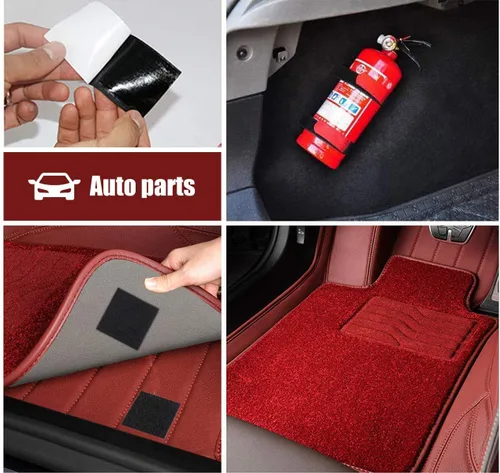 Miniatura 6 de Cinta de montaje resistente de doble cara con cierre adhesivo, impermeable, para uso en interiores y exteriores, para sostener marcos de fotos