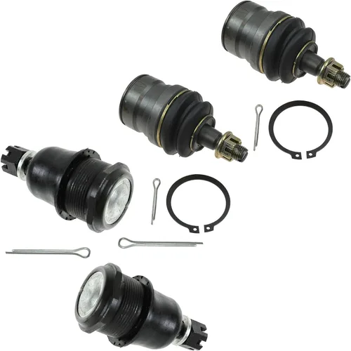 Miniatura 122 de TRQ Juego de juntas esféricas delanteras superior e inferior para lado del conductor y del pasajero Compatible con Acura TL 2009-2014 Acura TSX