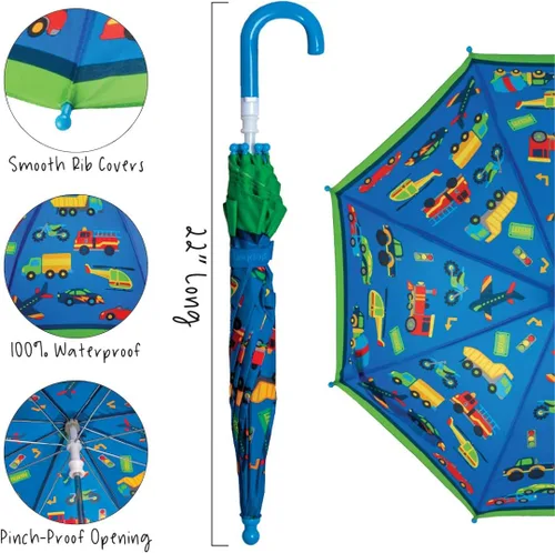 Miniatura 6 de Stephen Joseph Paraguas unisex para niños tiburón talla única de EE UU Tiburón