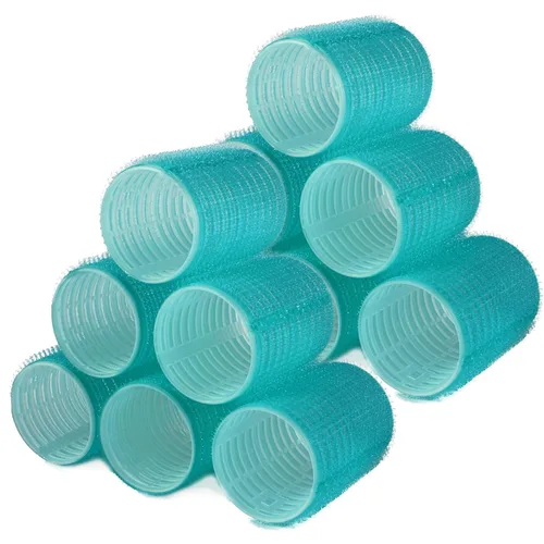 Miniatura 14 de Rodillos de pelo, paquete de 12 rulos de peluquería de salón de autoservicio, juegos de rizadores de pelo, peinado rizado para bricolaje, los Jumbo