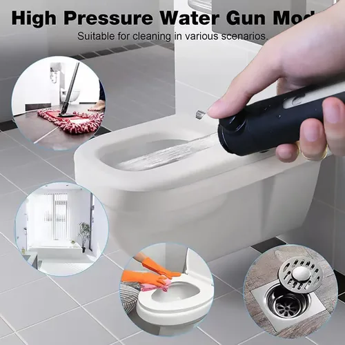 Miniatura 5 de Cabezal de ducha de mano de alta presión, cabezal de ducha de alta presión, alto flujo incluso con baja presión de agua, juego de cabezal de ducha
