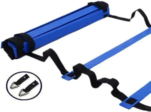 Miniatura 3 de Escalera de agilidad deportiva de 20 pies, equipo de entrenamiento de agilidad para fútbol, ejercicio, tenis, entrenamiento de piernas
