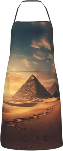 Miniatura 2 de mound Chef Apron for Men and Women - Waterproof Kitchen Chef Apron with Pockets, Perfect for Cooking, Salon & More