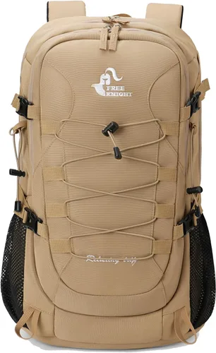 Miniatura 12 de Bseash 40L Mochila impermeable de senderismo y camping con funda para lluvia, mochila de deporte al aire libre para viajes, mochila de día