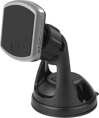 Miniatura 8 de Scosche MagicMount Pro Soporte magnético para teléfono para automóvil con cargador USB-C de 20 W + 12 W USB-A, enchufe para encendedor