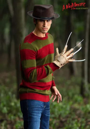 Miniatura 2 de Fun Costumes Striped Nightmare on Elm Street Freddy Adult Sweater