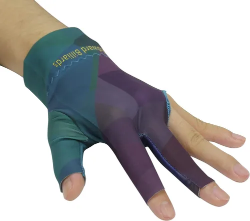 Miniatura 12 de Scott Edward Guantes de billar 10 piezas/set 3 dedos abiertos Guantes de billar Guantes de taco de piscina Spandex para mano izquierda o derecha