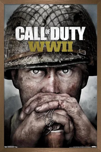 Miniatura 14 de Trends International Call of Duty: WWII - Póster de pared Key Art, 22.375 x 34 pulgadas, versión premium sin marco