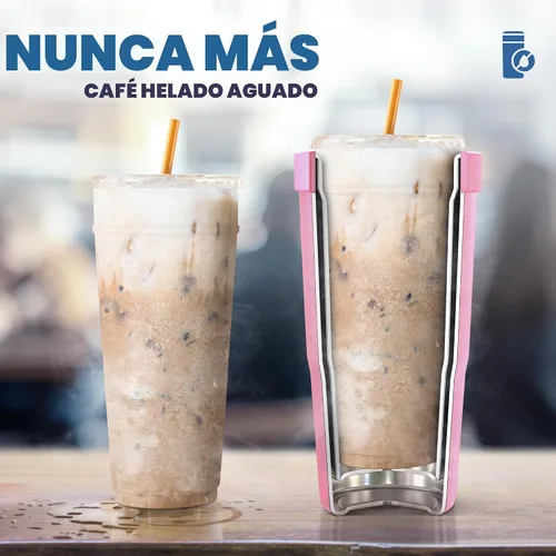 Miniatura 7 de Frost Buddy Togo Buddy - Vaso de acero inoxidable con aislamiento al vacío de 30 onzas, taza de café para llevar, taza de café helado, manga de café