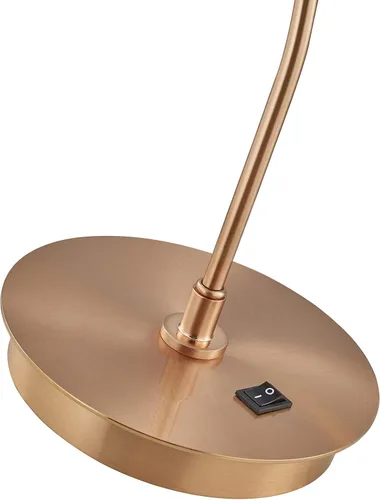 Miniatura 3 de Wilem - Lámpara de mesa con acabado de cobre de lujo, iluminación moderna de grado comercial para sala de estar o dormitorio