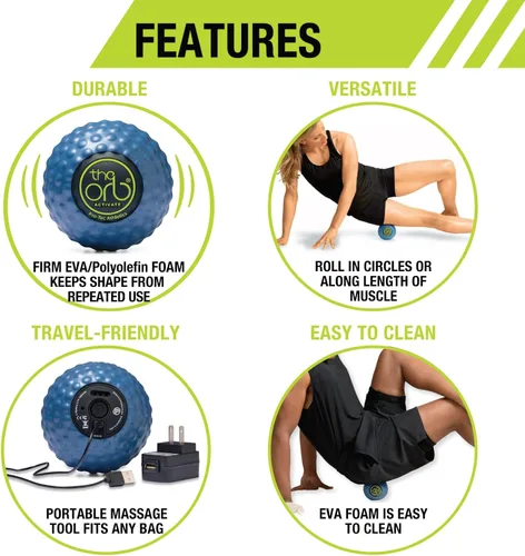 Miniatura 5 de Pro-Tec Athletics Orb Massage Balls, Vary in Size and Color, Deep Tissue Massage, Muscle Relief, Promotes Flexibility, Hamstring, Quadriceps, Calf
