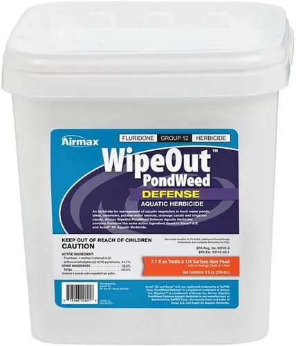 Miniatura 11 de Airmax Wipeout - Defensa contra las malas hierbas del estanque, herbicida y control de malas hierbas acuáticas, controla la lenteja de agua y otras