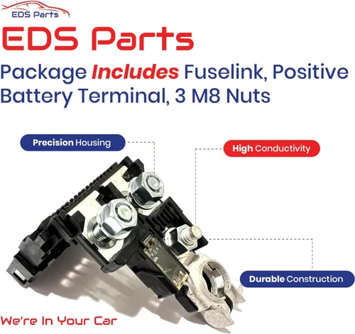 Miniatura 6 de EDS 24380-79915 2438079915 956-402 Fusible Fuselink Fuse & 24340-7F000 Kit de terminales de batería positiva Reemplazo exacto para determinados
