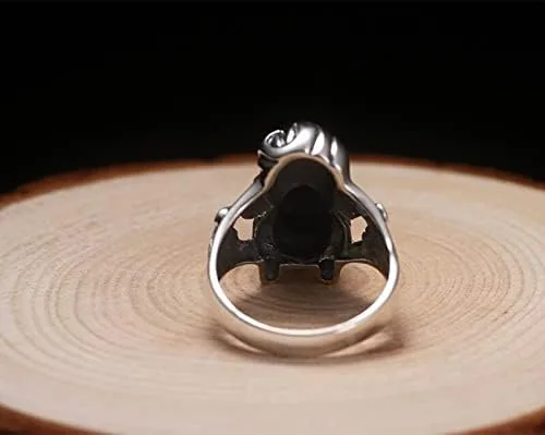 Miniatura 3 de Anillo de plata de ley 925 con símbolo de la suerte, dragón chino Pixiu