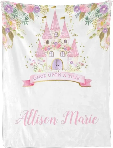 Miniatura 15 de Mantas de bebé personalizadas con nombre, manta de bebé personalizada para niñas, regalos de bebé, manta suave y cálida para recepción de pañales
